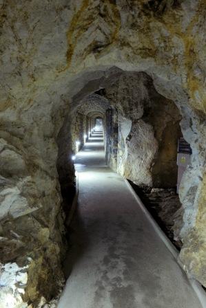 jeskyně Na Pomezí - výstupní štola