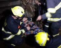 Cvičení vyproštění osob z Jeskyní Na Pomezí, 2022